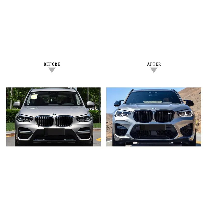 Hot Selling Front Bumper Car Bodykit For Bmw X3 G01 Upgrade X3m Modified Bodykit X3 Upgard To X3 M