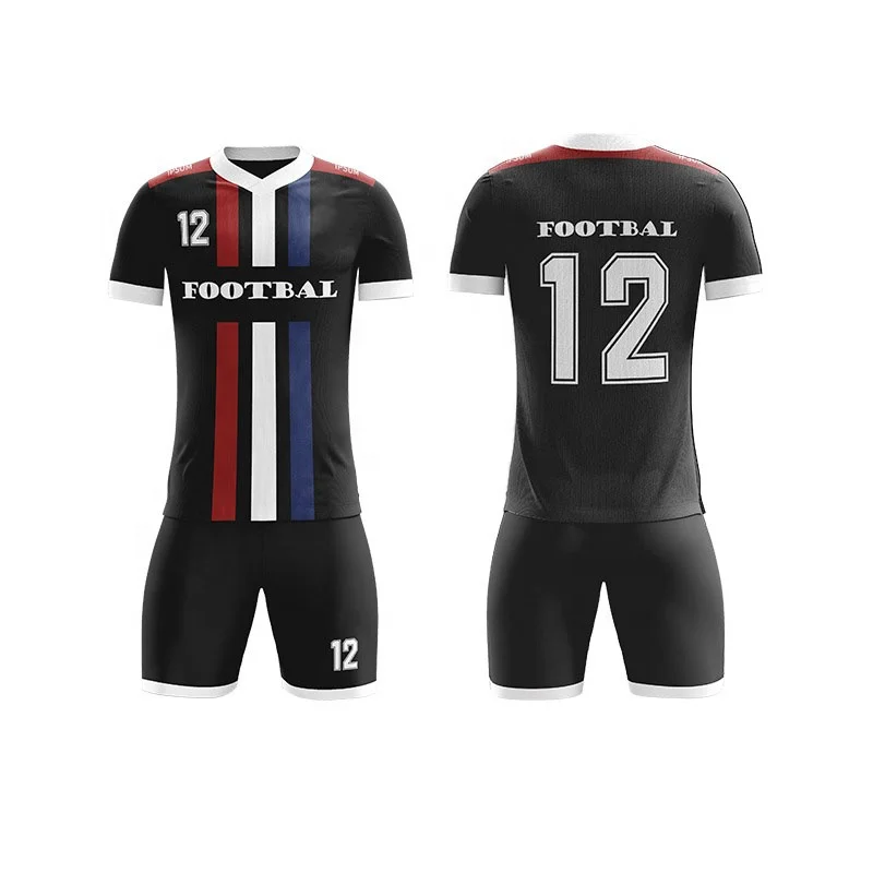Wholesale High Quality 100% Polyester Unique Style Sports Soccer Uniform New Custom Made For Men SU-0122