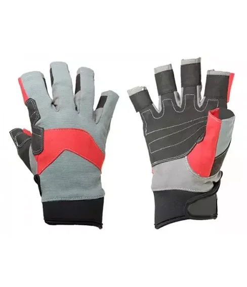 Latest Sailing Gloves yachts finger less sports gloves Custom made high quality cheap new arrival ant slip sailing gloves