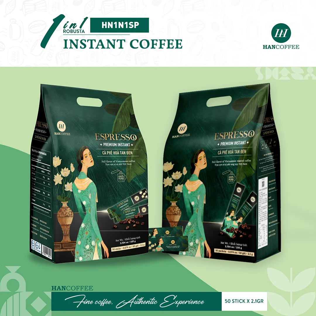 Лучшее качество ароматизированный растворимый кофе 1 в от производителя HANCOFFEE-OEM/ODM предоставляется