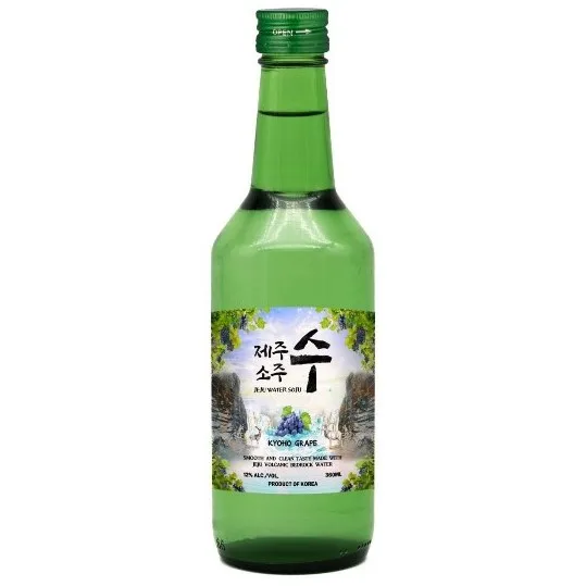 Чистая, чистая вода soju Korea, фруктовый ароматизатор soju, OEM, ODM, вода JEJU
