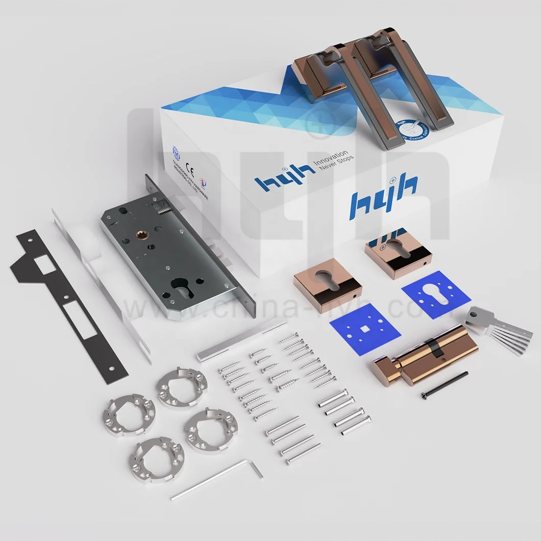 Guangdong-hyh hardware Special Design Reliable And High Security Bathroom Door Lock