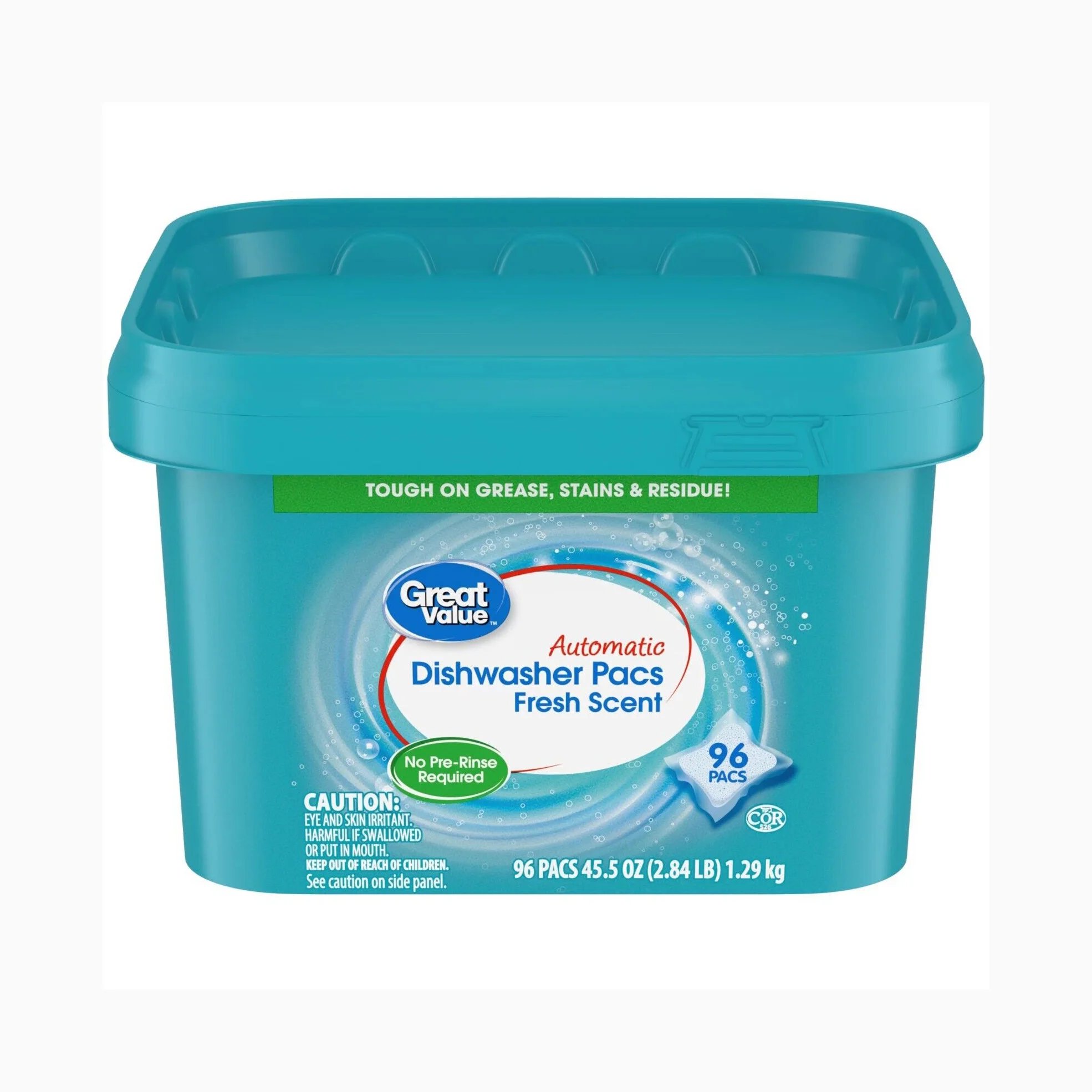 Great Value Fresh Scent Dishwasher Powder Pacs with Grease ..