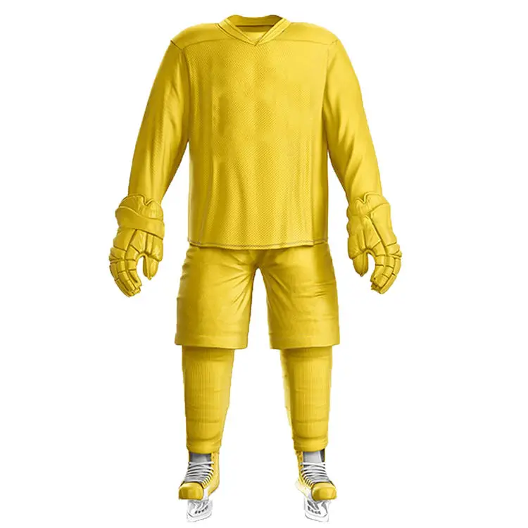 Wholesale Price Ice Hockey Uniforms Sets Including Jersey & Pant Custom Sublimation Ice Hockey Uniform Sets