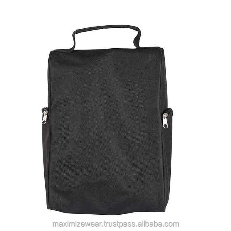 Custom Logo  Waterproof Zipper Golf Shoe Bag Golf Shoes Bag Golf Accessory Travel Bags