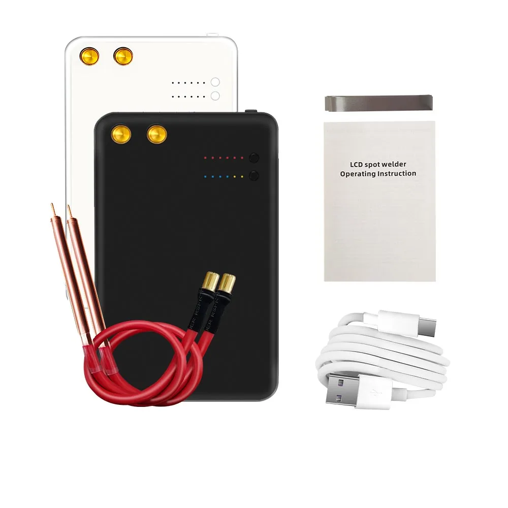 Spot Welder With Battery Clamp Portable Spot Welding Machine For iPhone Battery Flex Cable Soldering Repair Tool