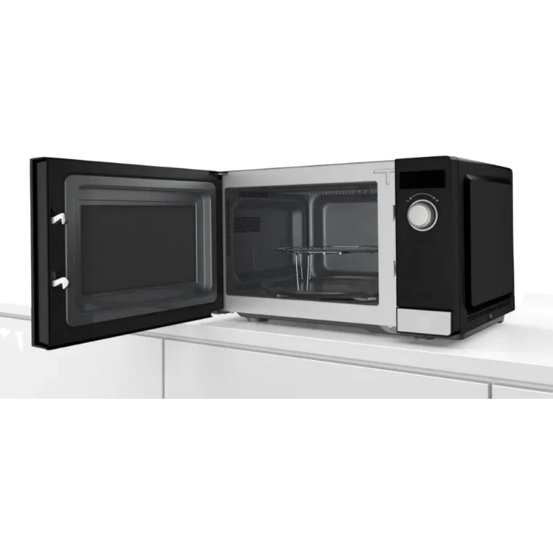 HOT PRODUCT Series 2 Freestanding Microwave 44 x 26 cm Stainless steel with Time Functions, 8 Automatic Programmes