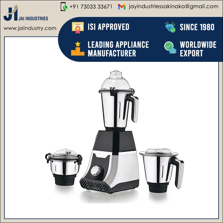 Hot Exclusive Sale Exceptional Quality Kitchen Appliances Latest Design 550W Copper Motor Mixer and Juicer Grinder Machine