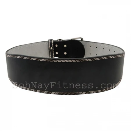 Weight Lifting Belt made by Genuine Leather Professional Buckle Lever Type Workout Fitness Safety Training Back Gym Powerlifting