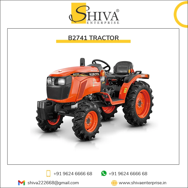 Premium Quality 750 KG Lifting Capacity Advance Power Steering Made in Japan 3 Cylinder Engine 27HP Kubota Farming Tractor