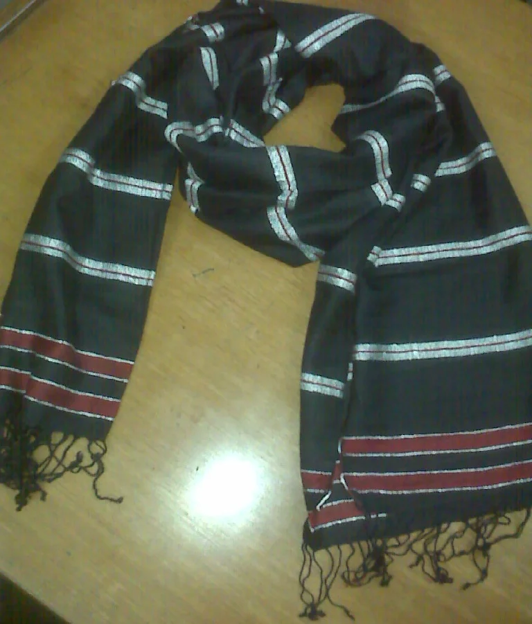 Зимняя коллекция длинный вискозный шарф из вискозы модный простой дизайн