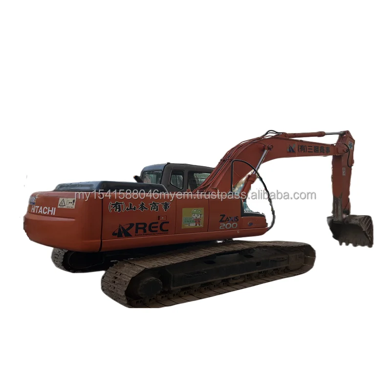 Used Hitachi excavator ZX200-6 crawler excavator for sale excavator hitachi ZAXIS 200 200-6 with imported engine