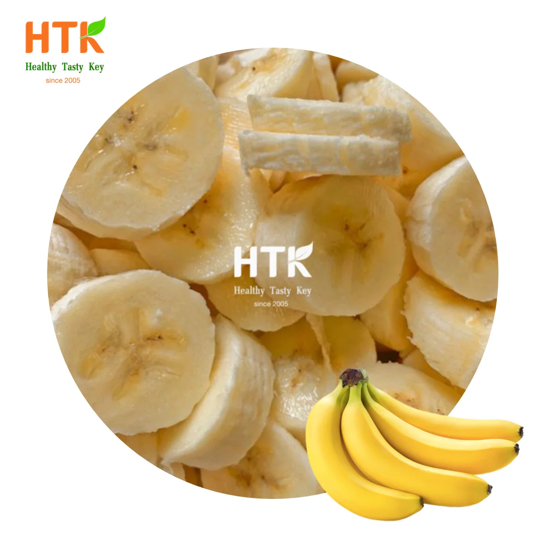 Здоровый 2022 Замороженный IQF Нарезанный банан, сделано во Вьетнаме, 100% натуральный от HTK FOOD & напитки