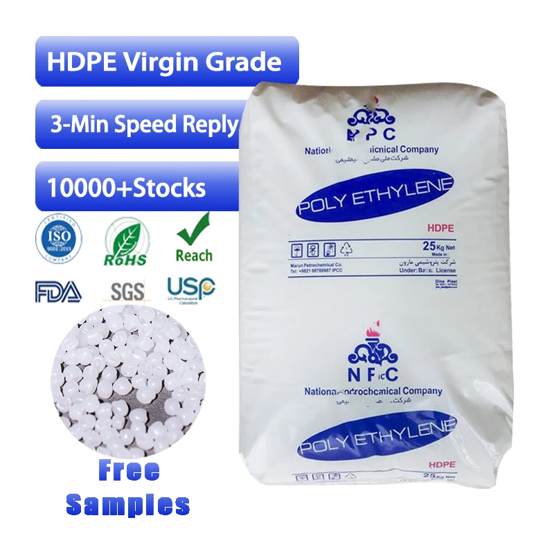 Blow Grade High Specific Gravity Polyethylene HDPE  BL3 Plastic Granulators for Containers