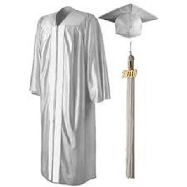 Customized New Product Wholesale Good Quality Academic Graduation Gown Woven School Uniform 100% Polyester Adults Custom Color