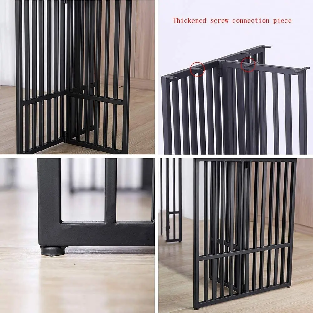 Furniture Table Legs Metal Dining Table Legs 1pcs Industrial Coffee Desk Legs Steel Pipe Feet for Kitchen Office Desk