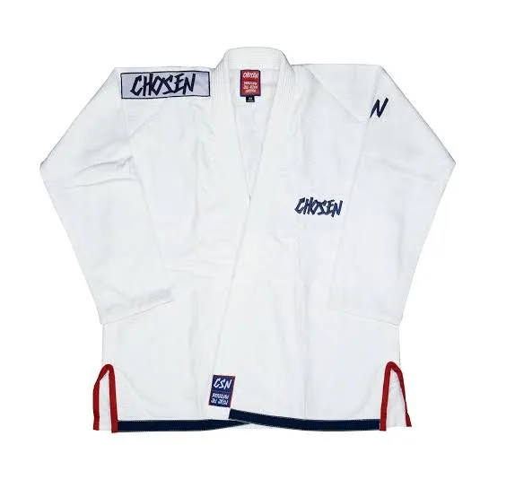 High quality Custom Made Brazilian Jiujitsu Gi Cotton woven patch kimono embroidery BJJ Gi/Custom Wovan Patches Jiu Jitsu Gi