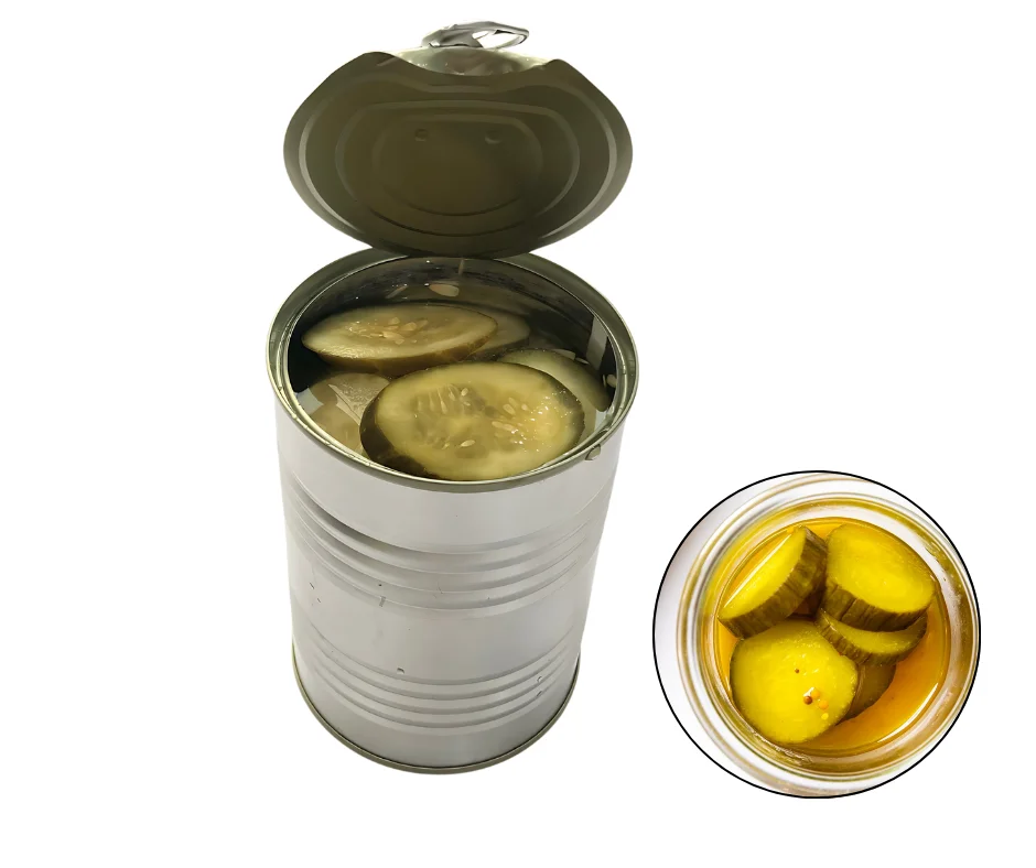 VIETNAM MANUFACTURE SUPPLY Best Selling Spicy and Crispy Pickled Cucumber slices cut 20oz/30oz/A10