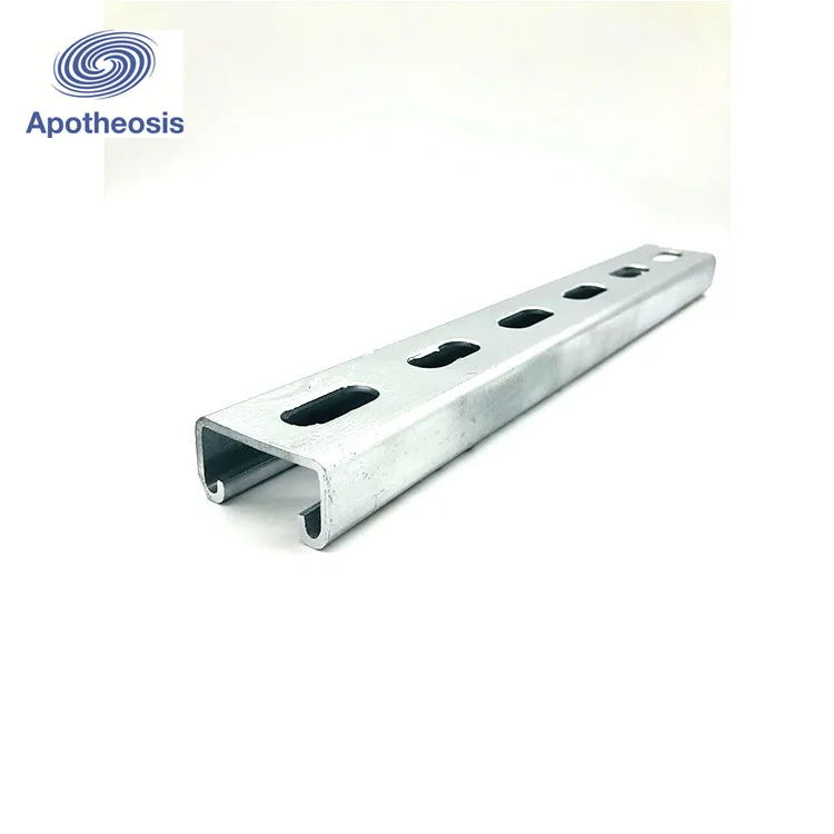 Шлицевая стойка unistrut C/U, OEM-дизайн с размером, логотипом и упаковкой