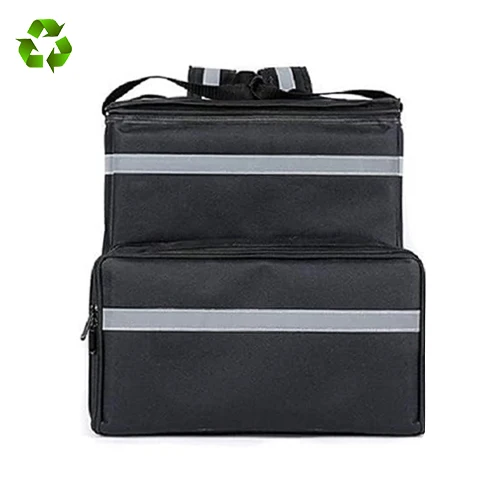 Customized Logo High Quality Shoulder Back Large Capacity Multi-functional Thermal Handbag Pizza Bag Food Cooler Bag Insulated