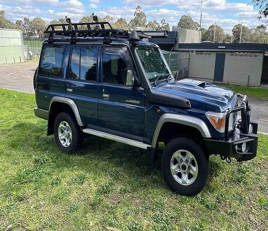Neat/Fairly 2019 Toy ota Landcruiser VDJ76R GXL Wagon 5dr Man 5sp 4x4 4.5DT