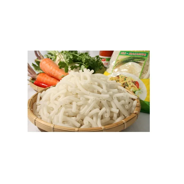 White Rice pasta (Macaroni)- tube Top Product Pasta best price manufacturer Viet Nam OEM brand top selling