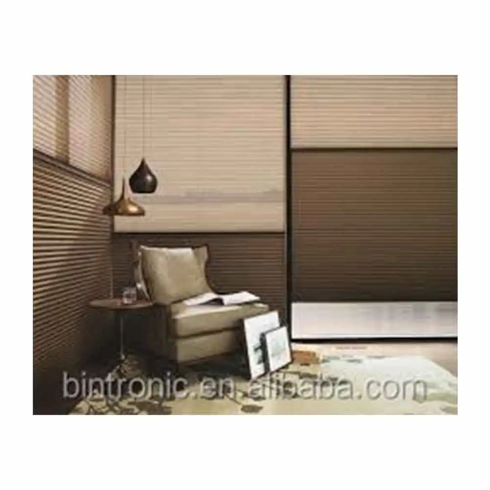 Bintronic Day And Night Honeycomb Blind Track Electric Motor Taiwan