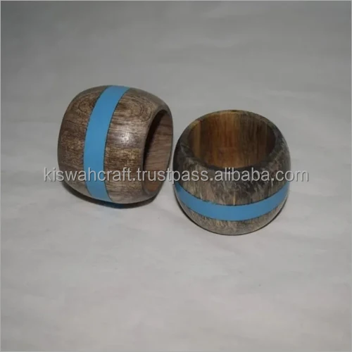 Different Modern Shape Wooden Napkin Ring 2024 Buy At Lowest Price BY KISWAH CRAFT
