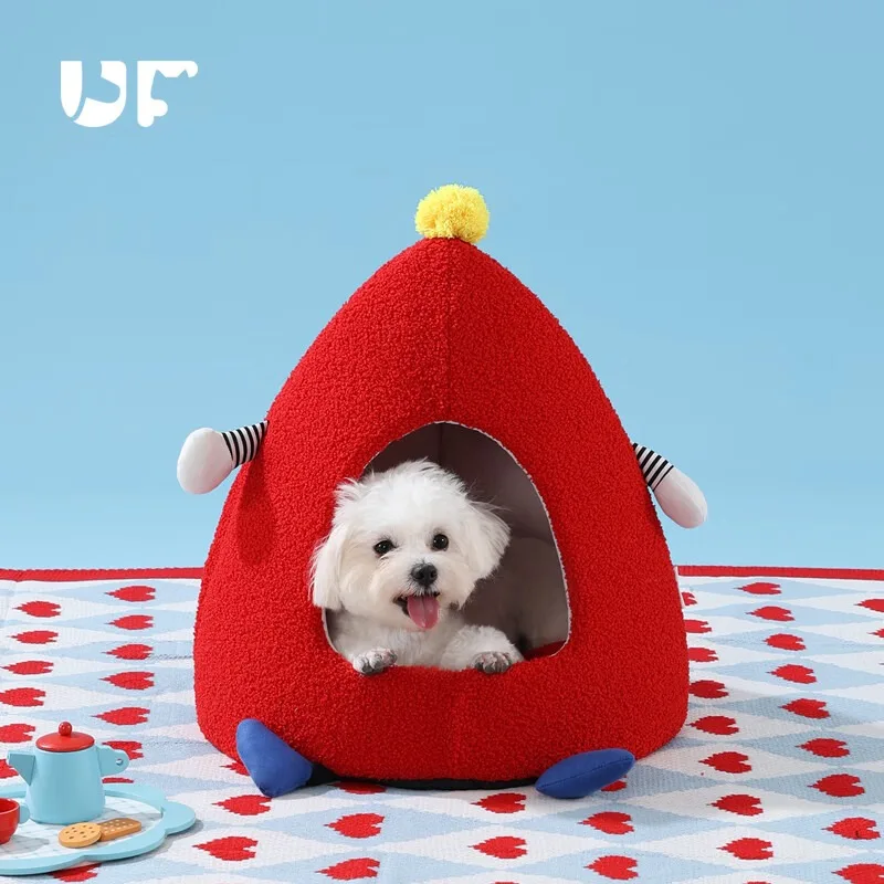UFBemo, лидер продаж, удобная зимняя палатка для кошек, домик для домашних животных, палатка для домашних животных, удобная пещера, пещера для домашних животных, кошка, пещера