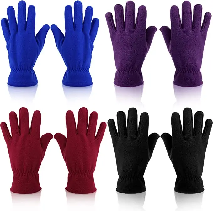 Winter Soft Gloves Warm Mittens Fleece Gloves for Men Women Very cheap gloves
