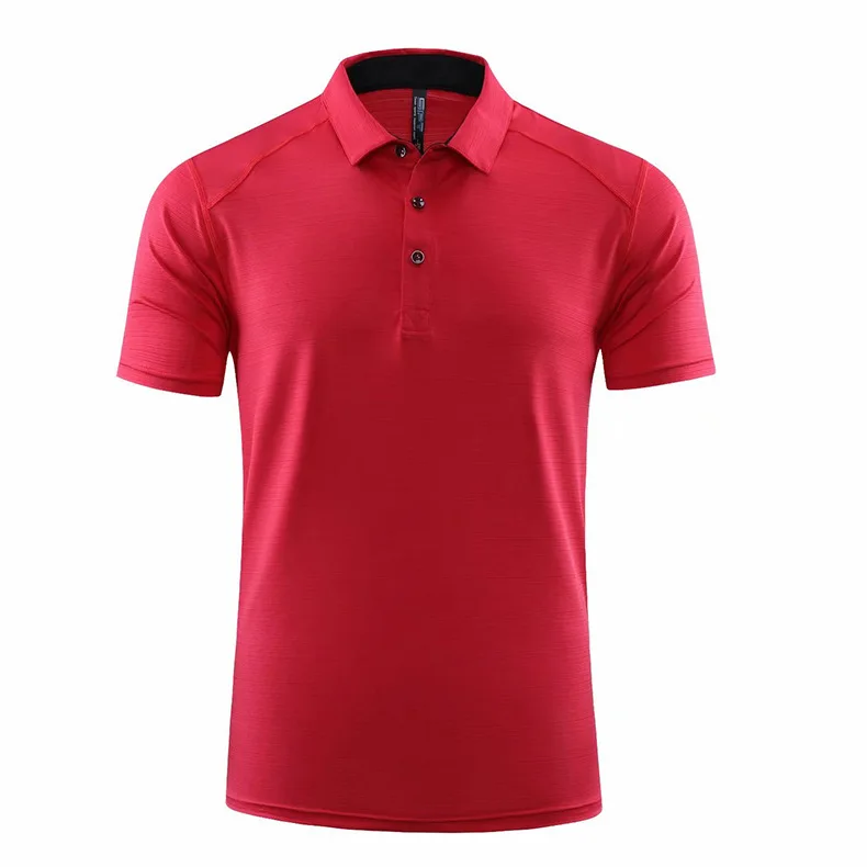 High elasticity quick dry men plain shirt supplier golf shirts for men polo
