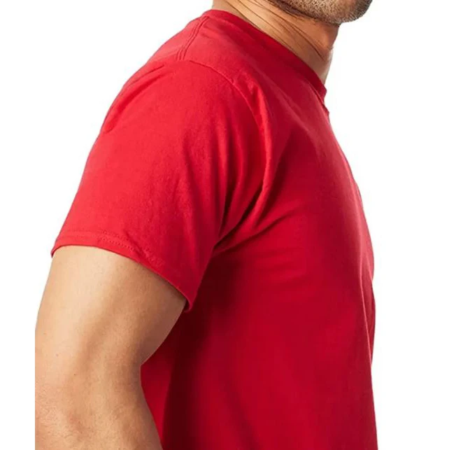 Superior Quality Customized logo best material Red color Men T-Shirt New Model bestselling cheap price Men T-Shirts