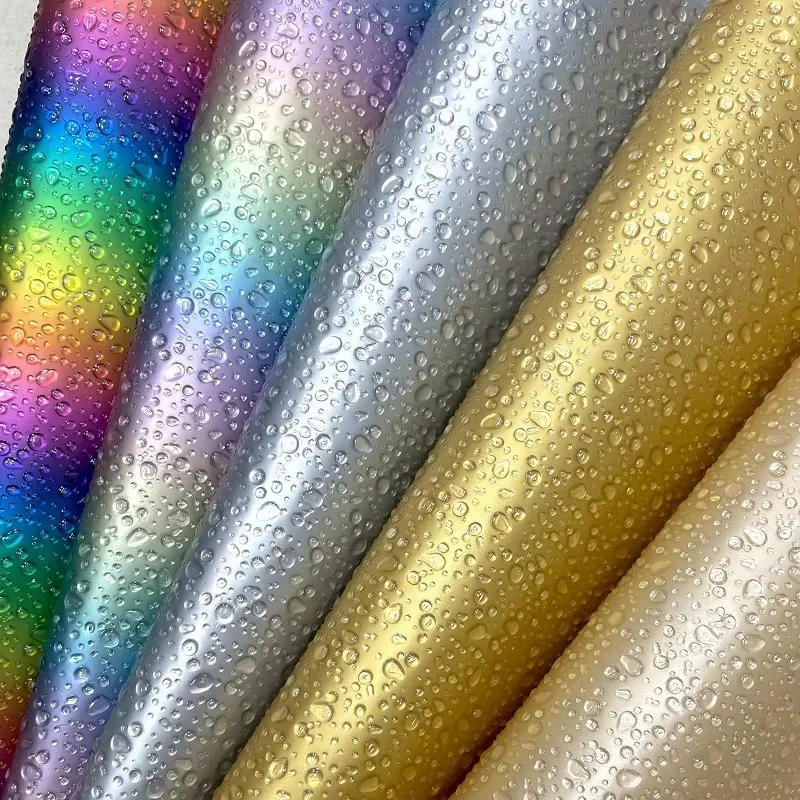 3D Great TPU High Frequency Film Custom High Frequency 3D Soft TPU Material Embossed Logo Hologram Metallic Heat Transfer Film