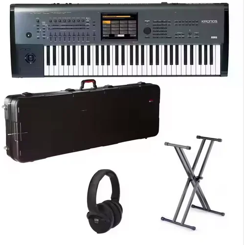 Top Notch Discount Price For Musical Instrument Korg Kronos X 61 88-Key Music Workstation Piano