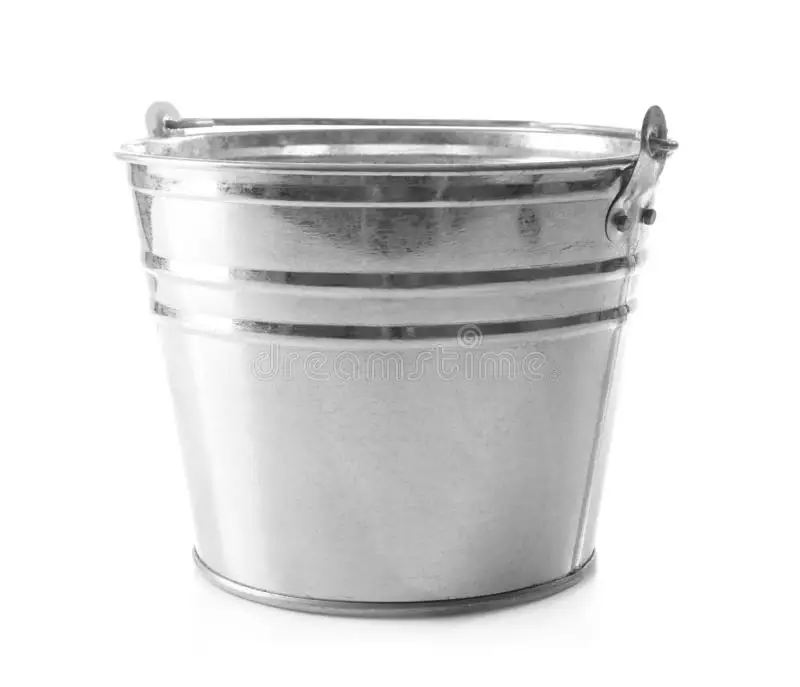Round Galvanized Bucket Small Size Metal Pails Bucket With Handle For Garden Pots & Planters Bucket Flower Pots indian