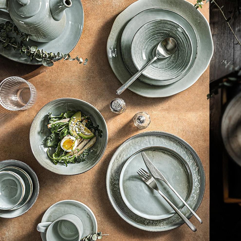 Керамические тарелки Vajilla Luxe Platos para restaurant vaisselle Mexican десертный поднос Vajillas de porcelana керамическая посуда