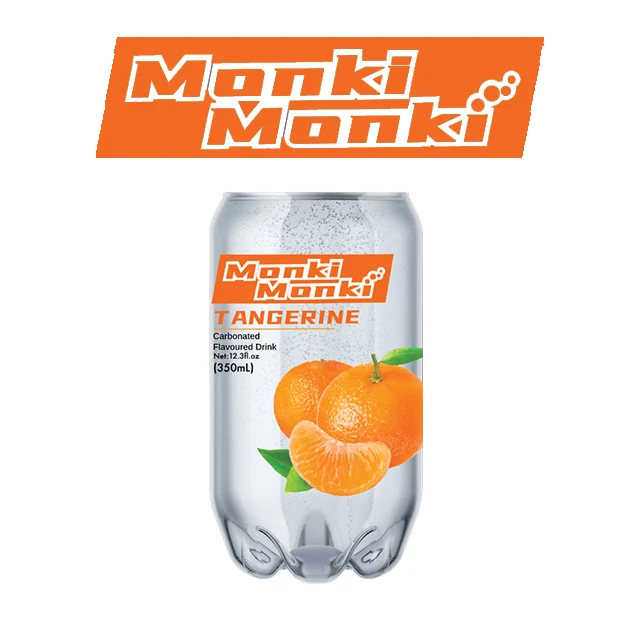 Malaysia Supplier 350ml Mild Bubble Halal Sparkling Beverage Soft Drink Carbonated 24 Cans Carton Box Trendy Clear Transparent