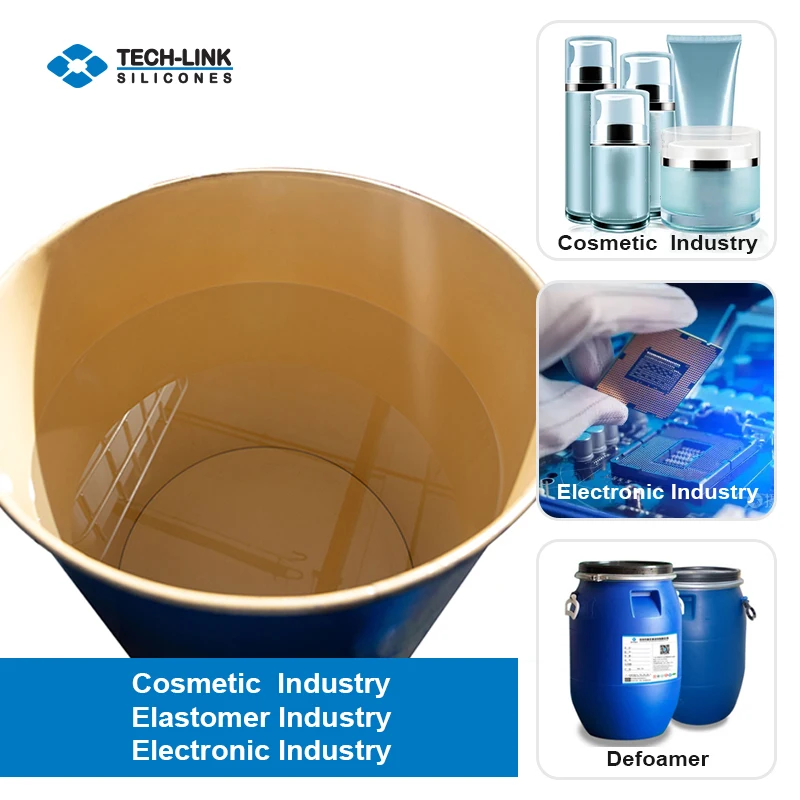 OEM High Purity Dimethyl Vinyl Fluid Fluid Chemicals Pdms Silicon Oil Phenyl Silicon Oil Silicon Oil 1000 Cst