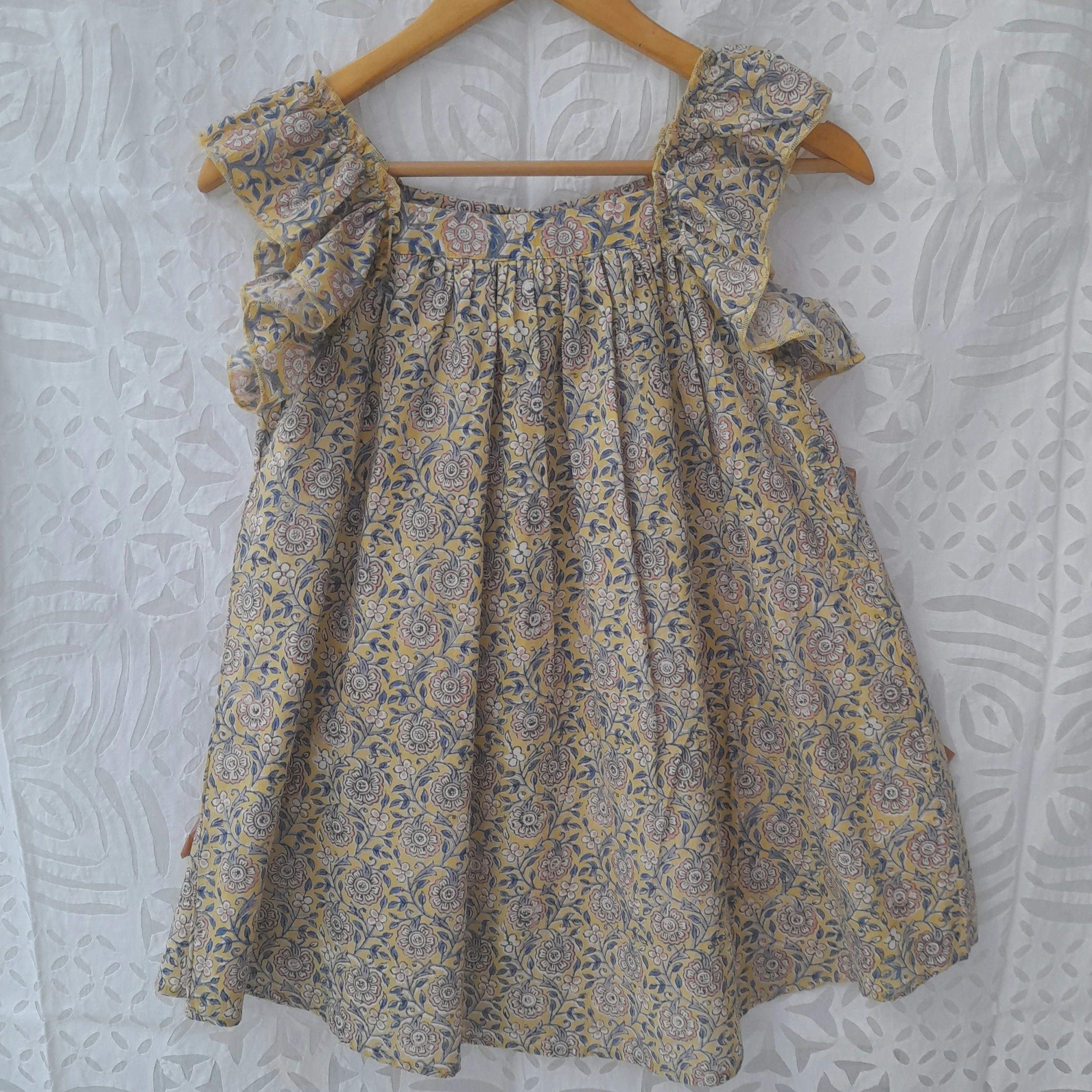 Красивое хлопковое детское платье с цветочным принтом, хлопковое платье с цветным цветочным принтом для лета, осени и весны