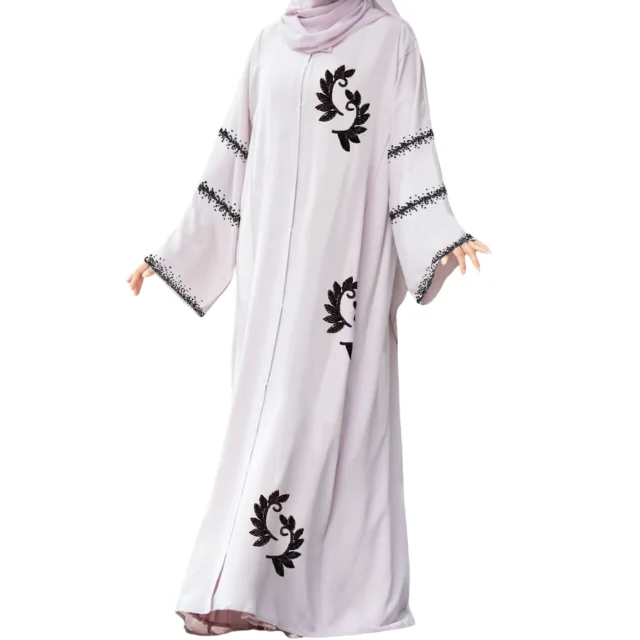New Arrival Kimono Abaya Wear Muslim Dress Open Abaya Islamic Luxury Clothing Women Casual Summer Evil Eye High Quality Abaya