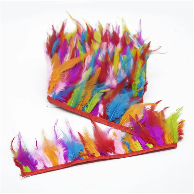 10-15CM various colors white chicken tip wool cloth edge stage performance costume decoration