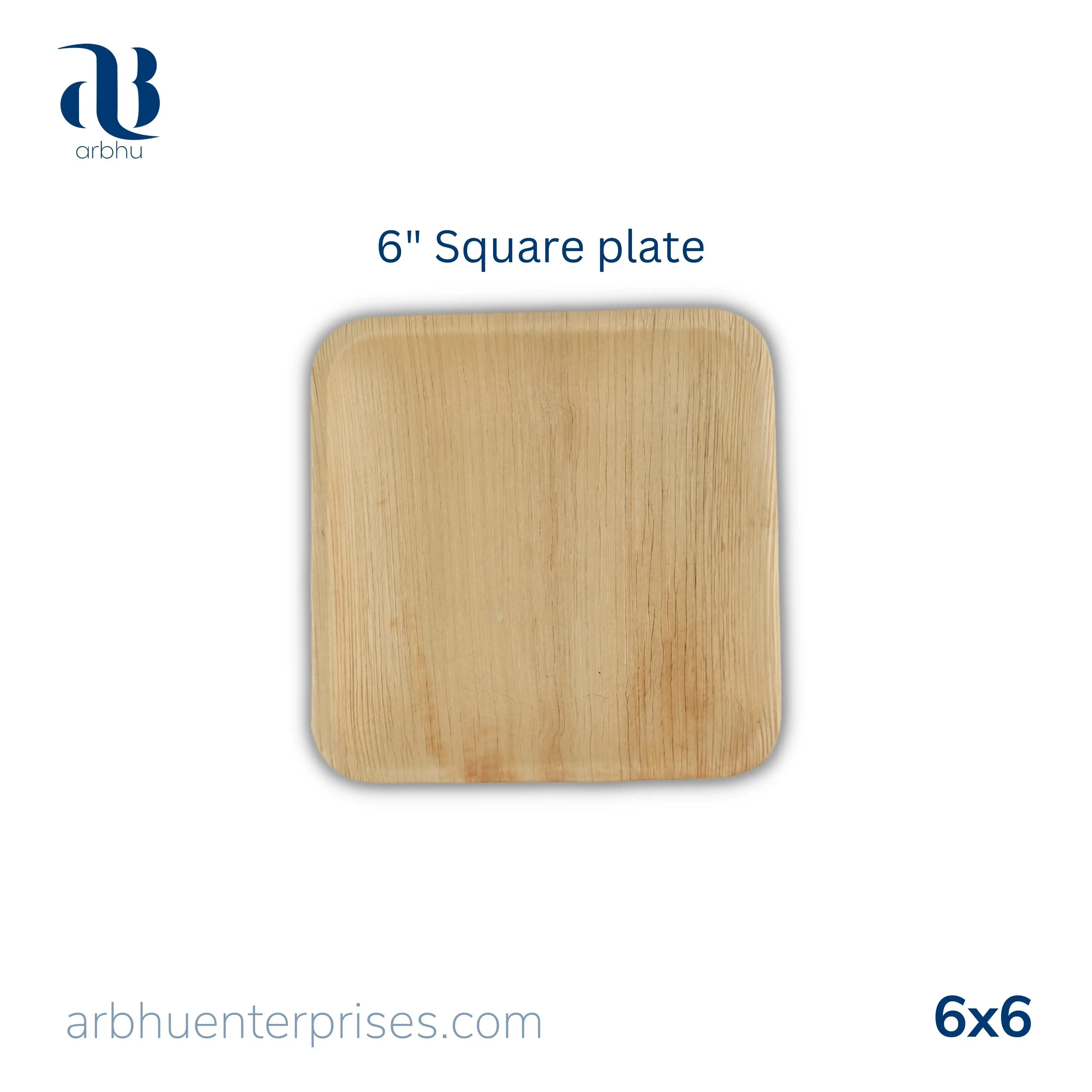 Disposable high quality palm leaf plates manufactured in India- Unique design 100% Eco-friendly