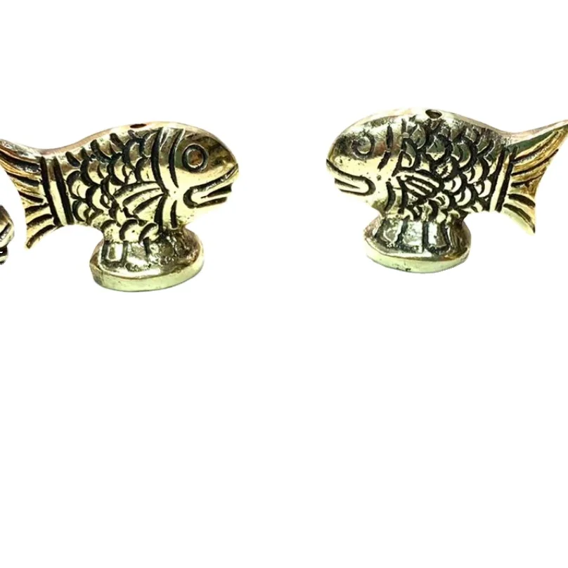 Modern new unique decorative fish incense holder style new indian boho crafts metal incense holder