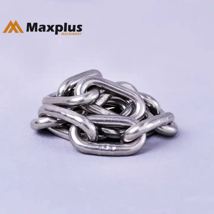 High Strength 6mm 8mm 10mm 304 316 Stainless Steel DIN766 Long Link Chain