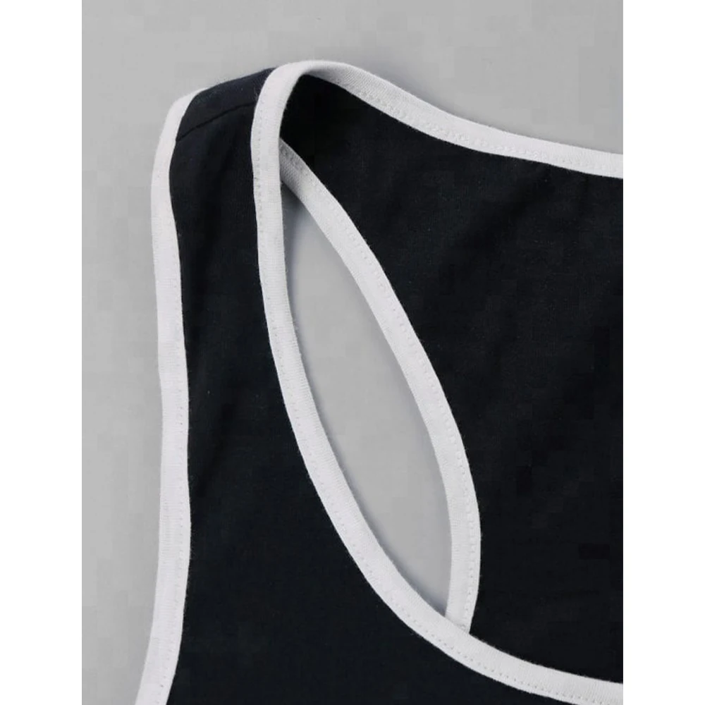 Womens 2 Pcs Top and Shorts Set Ladies Workout Gym Running Sports Bra Vest Shorts Athletic Twin Sets