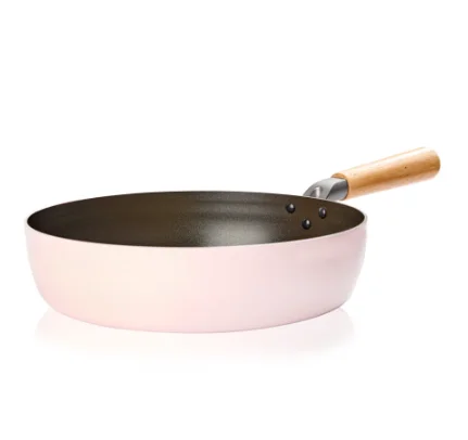 [JINIPAN]KOTRA cookware IH Fry Pan 28 Tri Ply Bonded Fry Pan with Lid Conical Shape Stainless Steel Space Cover