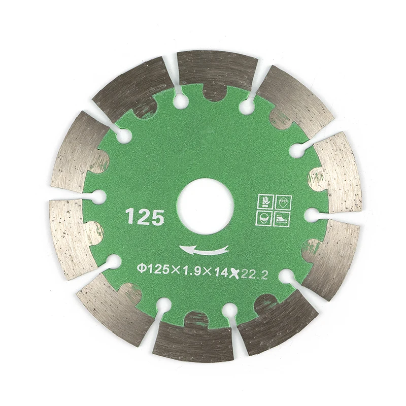 Zhongzuan 7/14/36 inch Hot Pressed Segmented Dry Wet Porcelain Stone Concrete Diamond Turbo Cutter Tools Circular Saw Blade
