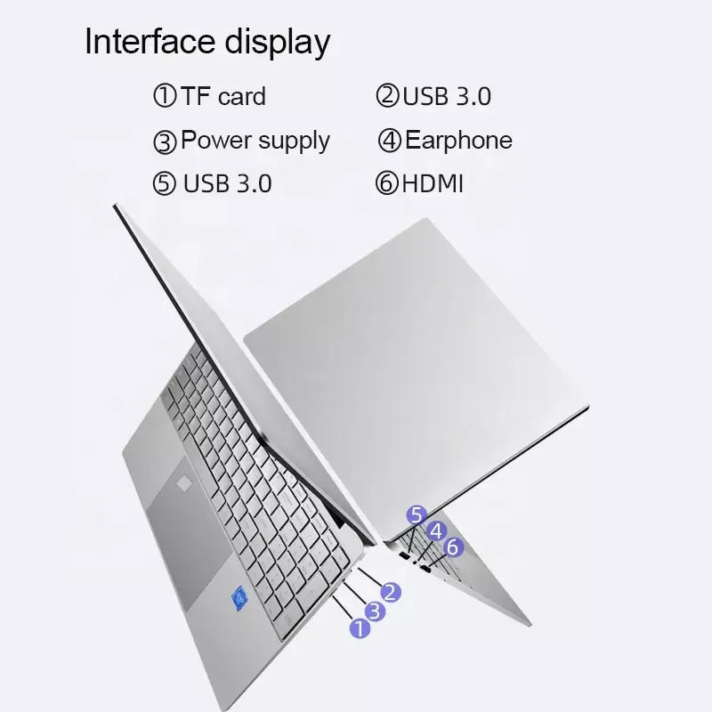 Sengston легкий недорогой ноутбук J4125 CPU 15 6 дюйма 128 Гб SSD 8 ОЗУ 1920*1080 5000 мАч