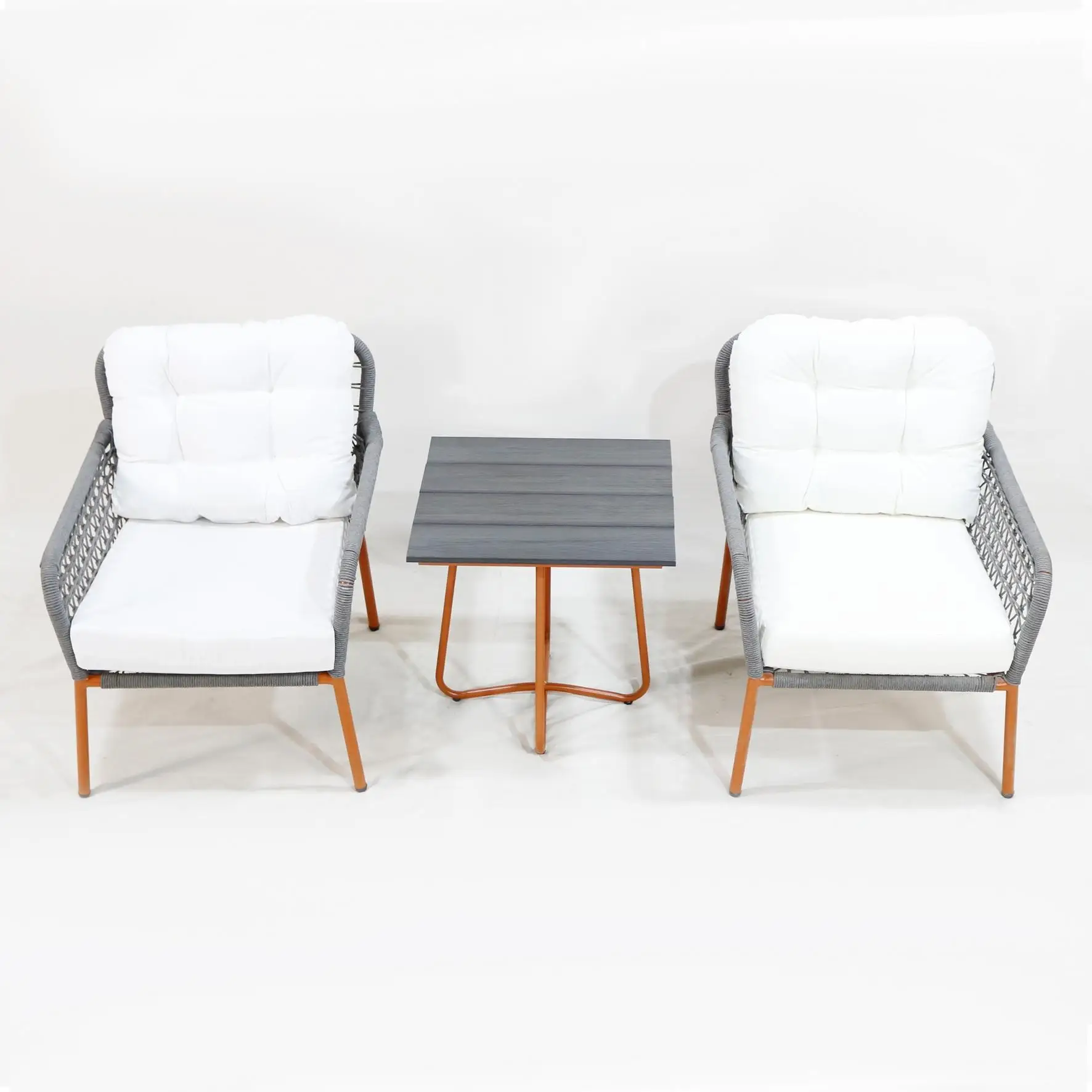 CH Factory-Outdoor folding chair iron for garden patio or balcony sturdy and practical seating