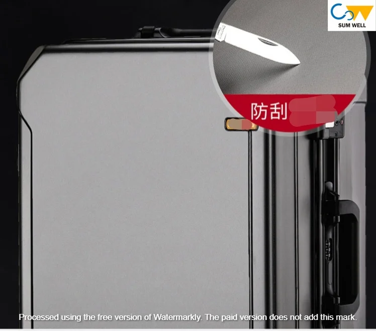 Thickened suitcase sturdy and durable universal wheels  lever  password   travel  large capacity leather suitcase